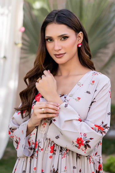 2 Piece - Printed Cambric Suit