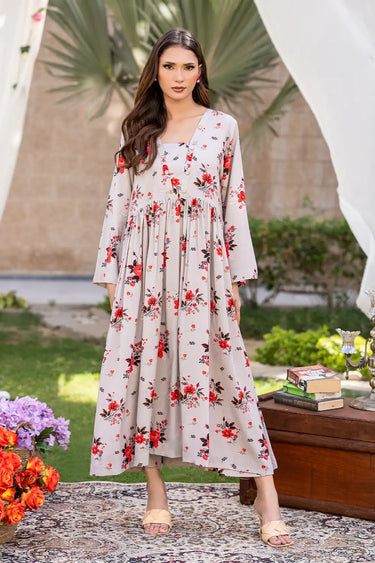 2 Piece - Printed Cambric Suit
