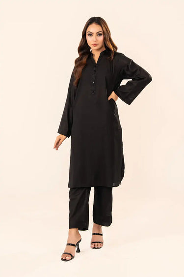 2 Piece - Dyed Khaddar Suit