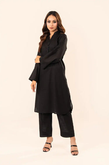 2 Piece - Dyed Khaddar Suit