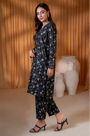 2 Piece - Printed Cotton Lawn Suit