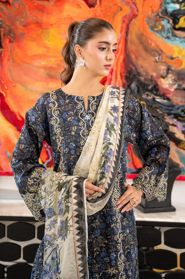 3 Piece - Embroidered Lawn Suit