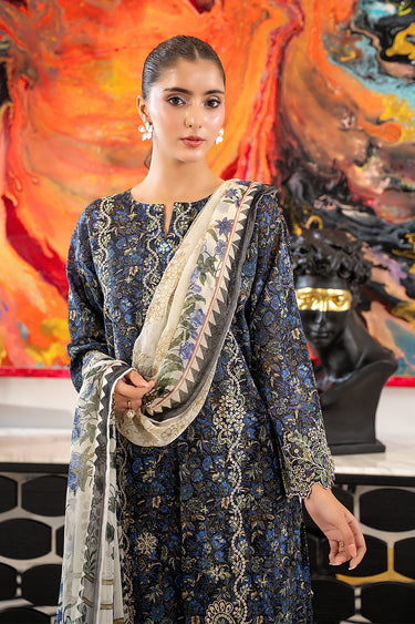 3 Piece - Embroidered Lawn Suit