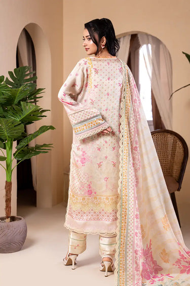 3 Piece - Printed Shamooz Silk Suit