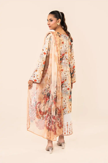 3 Piece - Printed Chikankari Suit