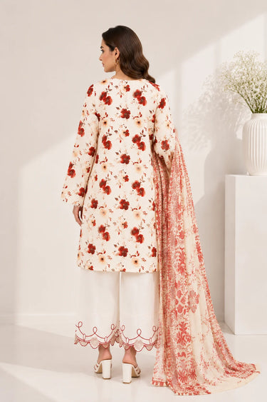 3 Piece - Printed Chikankari Suit