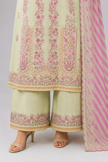 3-Piece - Embroidered Lawn Suit