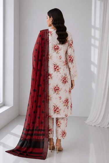 3-PIECE - PRINTED LAWN SUIT