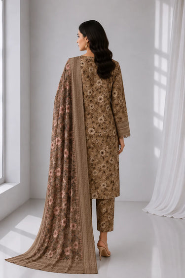 3-PIECE - PRINTED LAWN SUIT