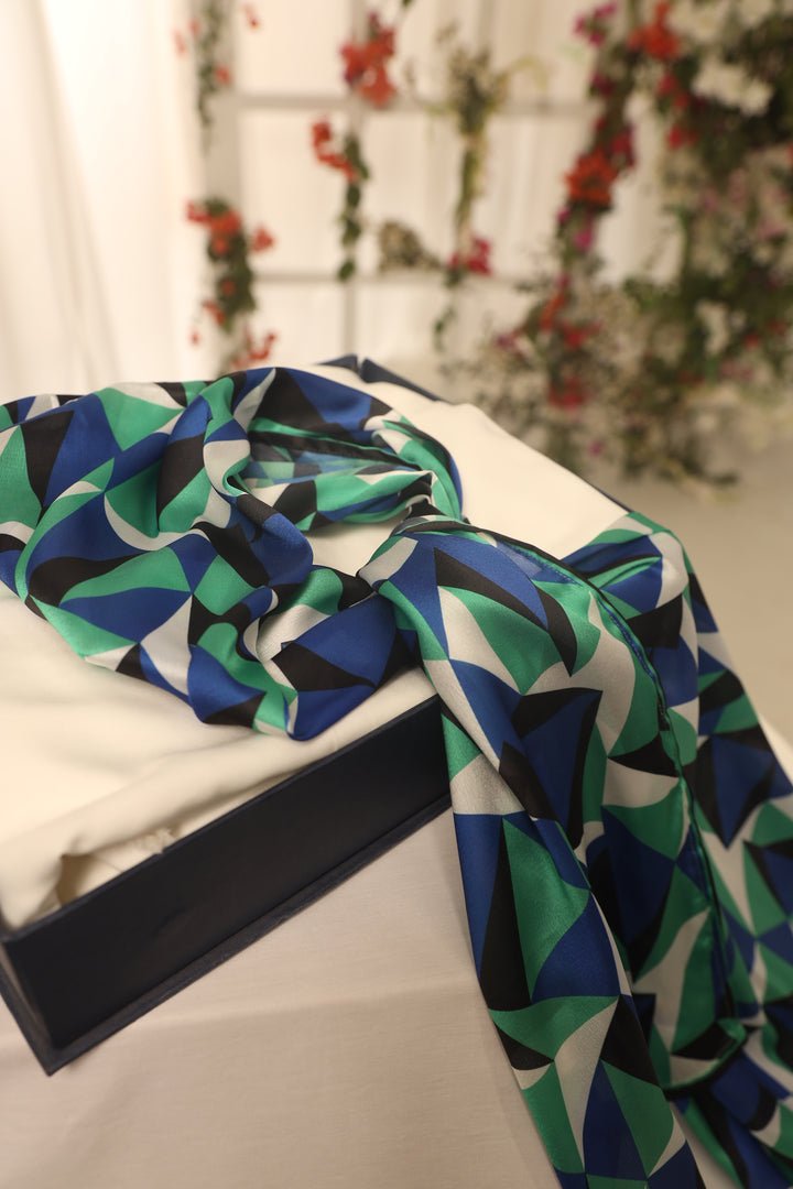 Silk Printed Stole - Prime Point Store