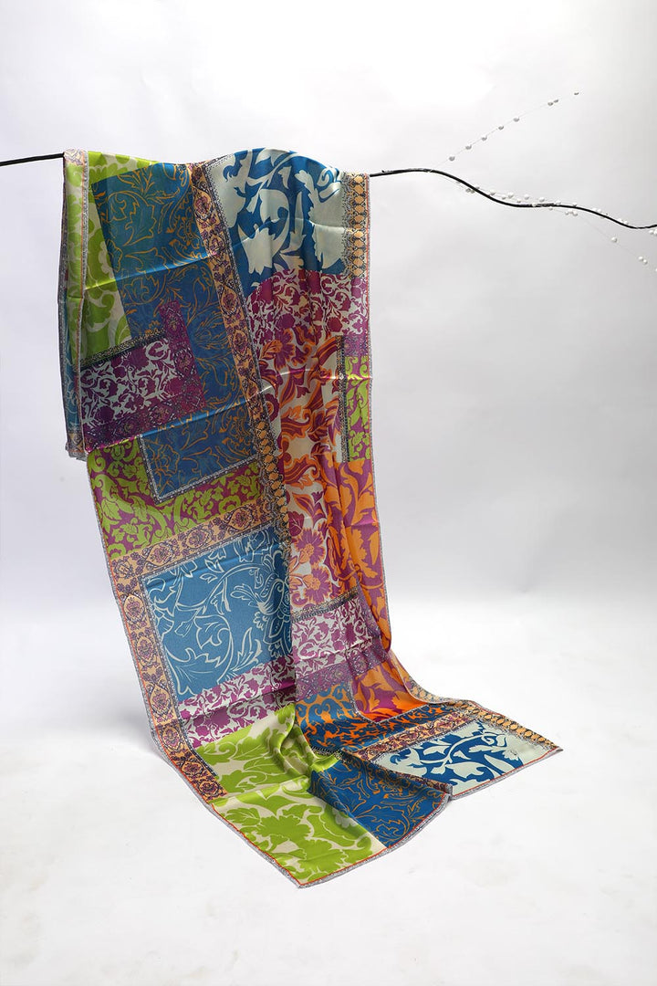 Silk Printed Stole - Prime Point Store