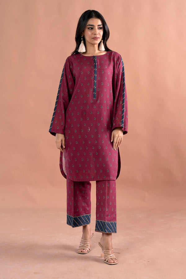 2 piece Unstitched Printed Khaddar - Prime Point Store
