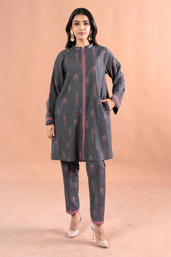 2 piece Unstitched Printed Khaddar - Prime Point Store