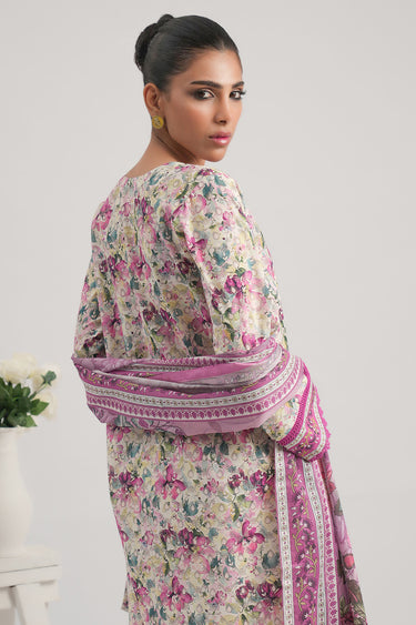 3 Piece - Printed Lawn Suit