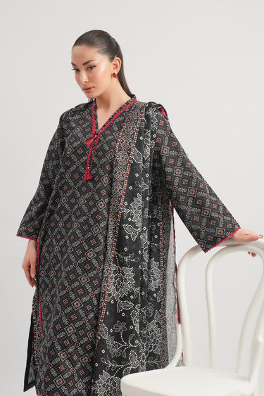 3 Piece - Printed Lawn Suit