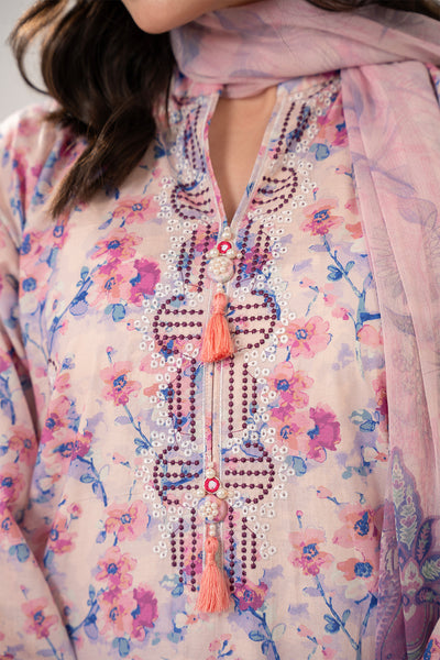 3 Piece - Embroidered Lawn Suit