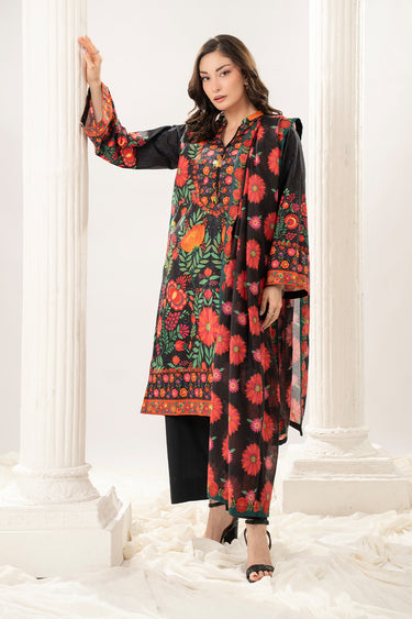 3 Piece - Printed Lawn Suit