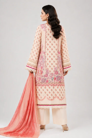 3 Piece - Printed Lawn Suit