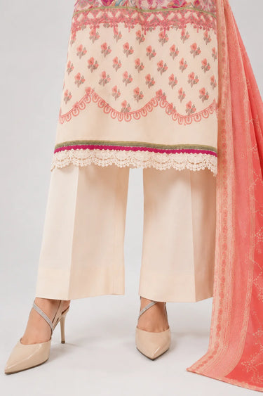 3 Piece - Printed Lawn Suit