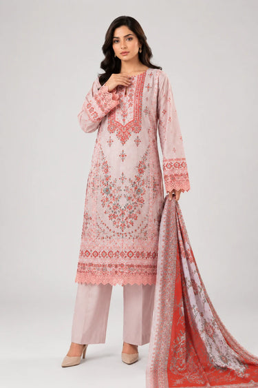 3 Piece - Printed Lawn Suit