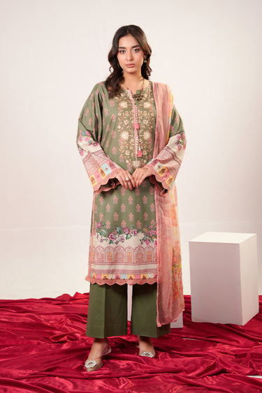 3 Piece - Printed Lawn Suit