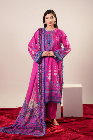 3 Piece - Printed Lawn Suit