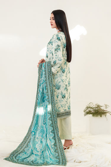 3 Piece - Embroidered Lawn Suit