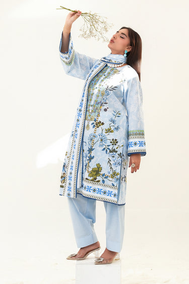 3 Piece - Embroidered Suit