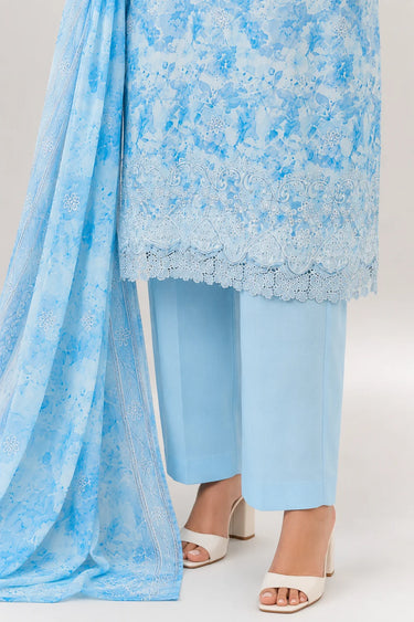3 Piece - Embroidered Lawn Suit
