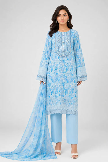 3 Piece - Embroidered Lawn Suit