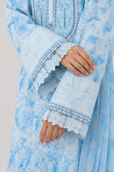 3 Piece - Embroidered Lawn Suit