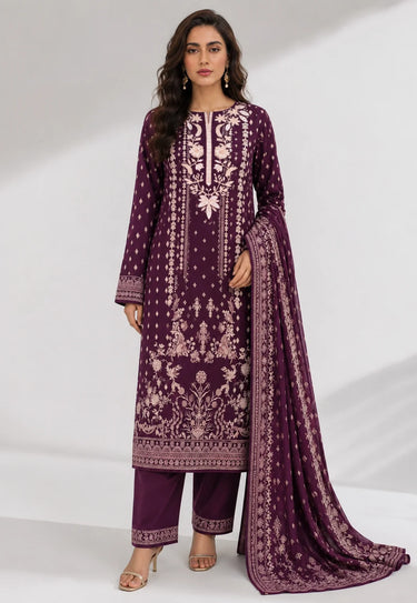 3 Piece - Embroidered Lawn Suit