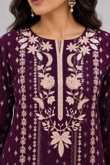 3 Piece - Embroidered Lawn Suit
