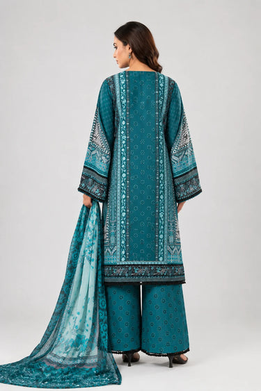 3 Piece - Printed Lawn Suit