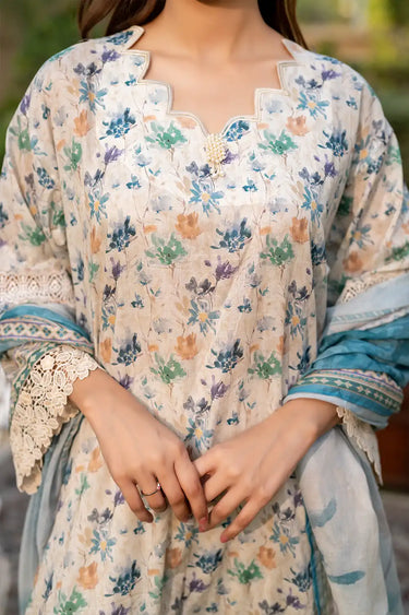 3 Piece - Printed Lawn Suit