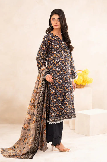3 Piece - Printed Lawn Suit