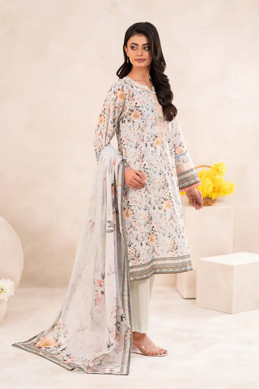 3 Piece - Printed Lawn Suit