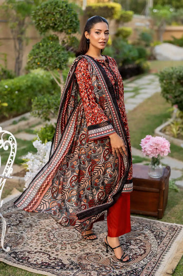 3 Piece - Printed Lawn Suit