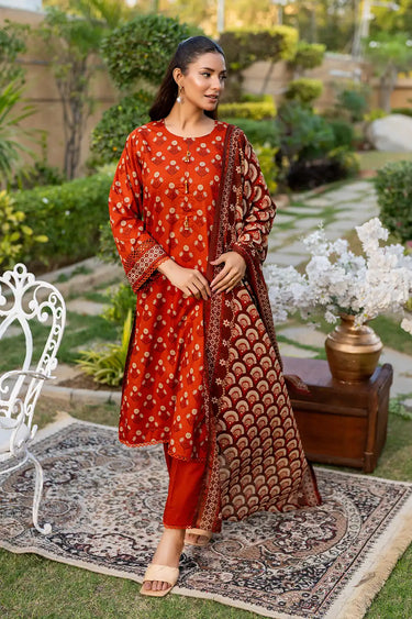 3 Piece - Printed Lawn Suit