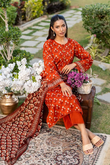 3 Piece - Printed Lawn Suit