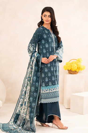 3 Piece - Printed Lawn Suit