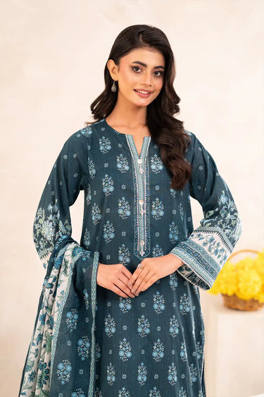 3 Piece - Printed Lawn Suit