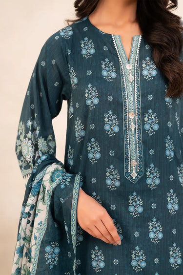 3 Piece - Printed Lawn Suit