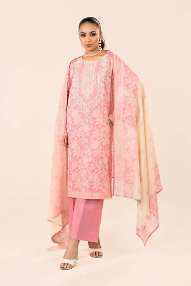 3 Piece - Embroidered Lawn Suit