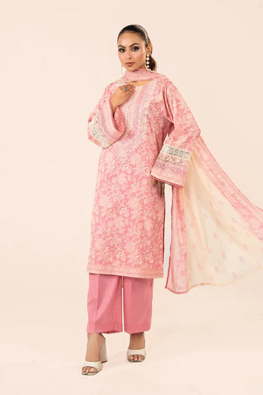 3 Piece - Embroidered Lawn Suit