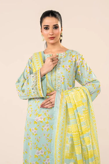 3 Piece - Embroidered Lawn Suit