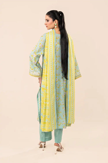 3 Piece - Embroidered Lawn Suit