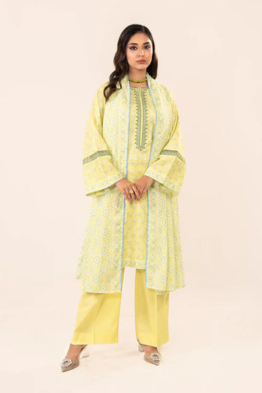 3 Piece - Embroidered Lawn Suit
