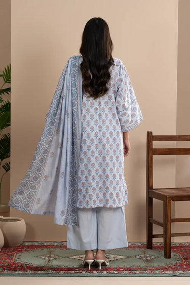 3 Piece - Printed Lawn Suit