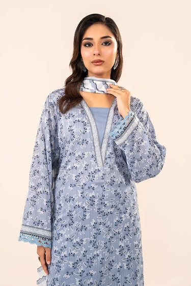 3 Piece - Printed Lawn Suit